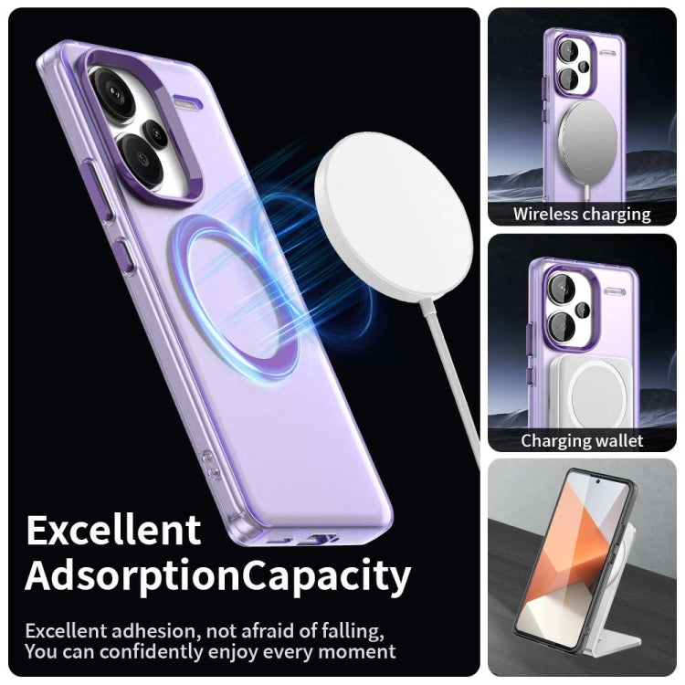 For Redmi Note 13 Pro+ Candy Magsafe PC Hybrid TPU Phone Case