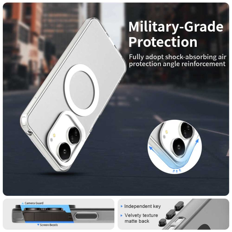 For Redmi 13C 4G Candy Magsafe PC Hybrid TPU Phone Case
