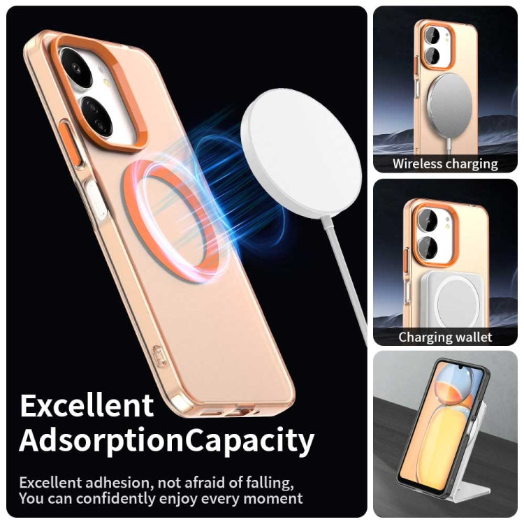 For Redmi 13C 4G Candy Magsafe PC Hybrid TPU Phone Case