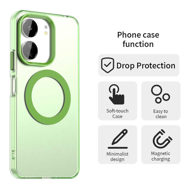 For Redmi 13C 4G Candy Magsafe PC Hybrid TPU Phone Case