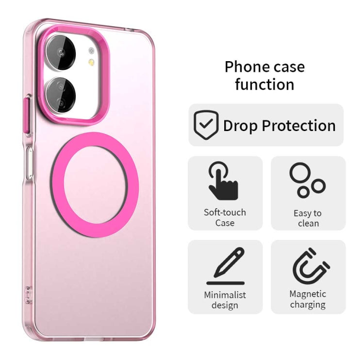 For Redmi 13C 5G Candy Magsafe PC Hybrid TPU Phone Case