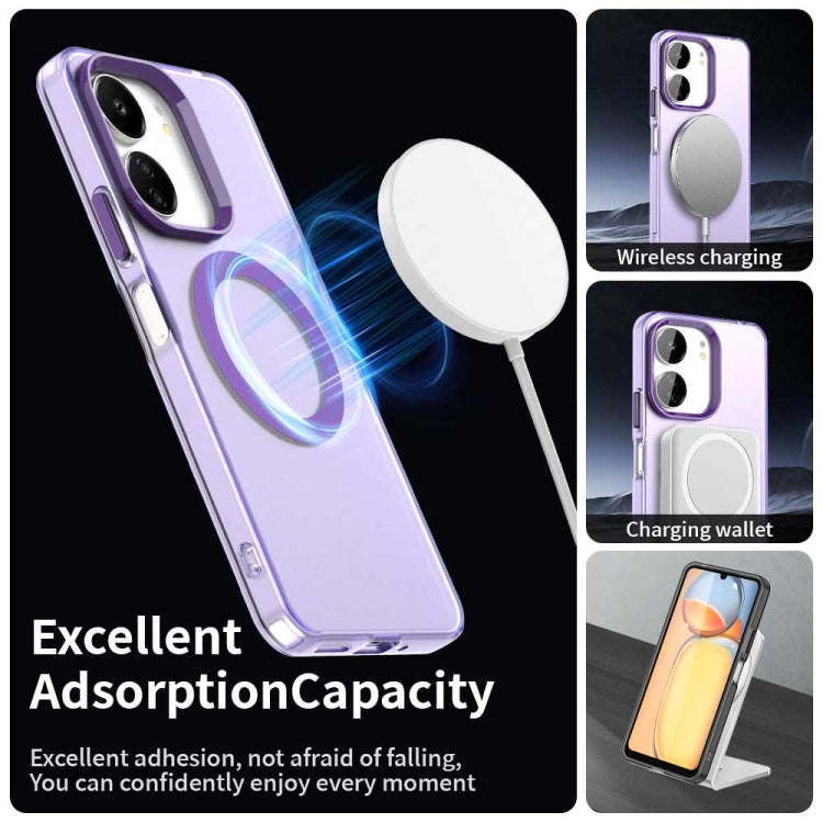 For Redmi 13C 5G Candy Magsafe PC Hybrid TPU Phone Case