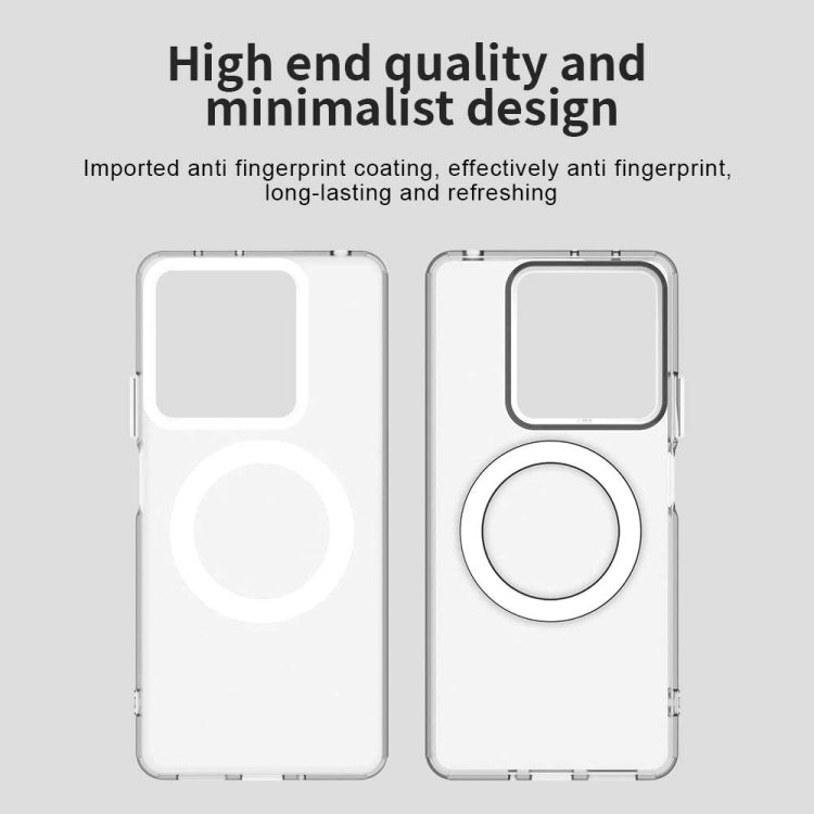 For Redmi Note 13R Pro Candy Magsafe PC Hybrid TPU Phone Case