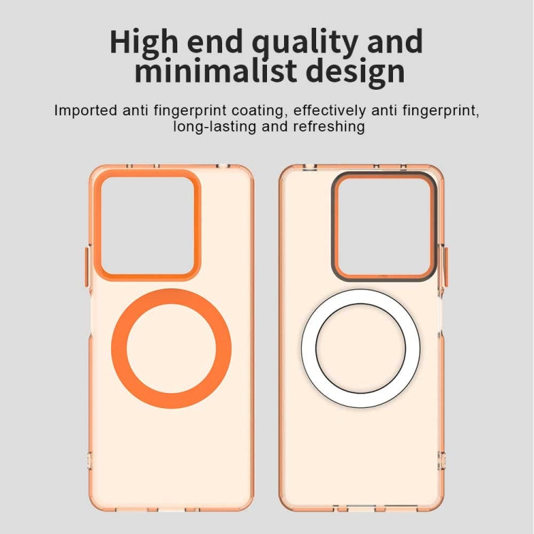 For Redmi Note 13R Pro Candy Magsafe PC Hybrid TPU Phone Case