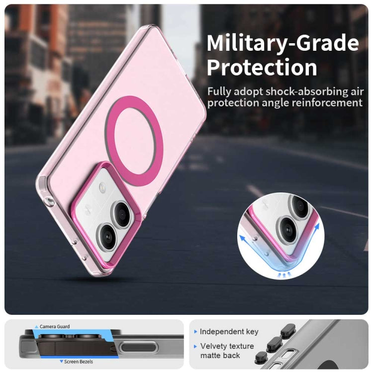 For Redmi Note 13R Pro Candy Magsafe PC Hybrid TPU Phone Case