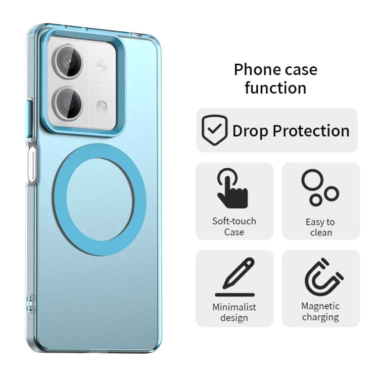 For Redmi Note 13R Pro Candy Magsafe PC Hybrid TPU Phone Case