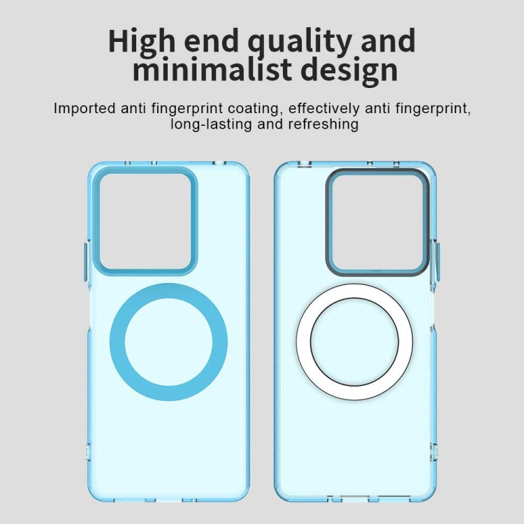For Redmi Note 13R Pro Candy Magsafe PC Hybrid TPU Phone Case