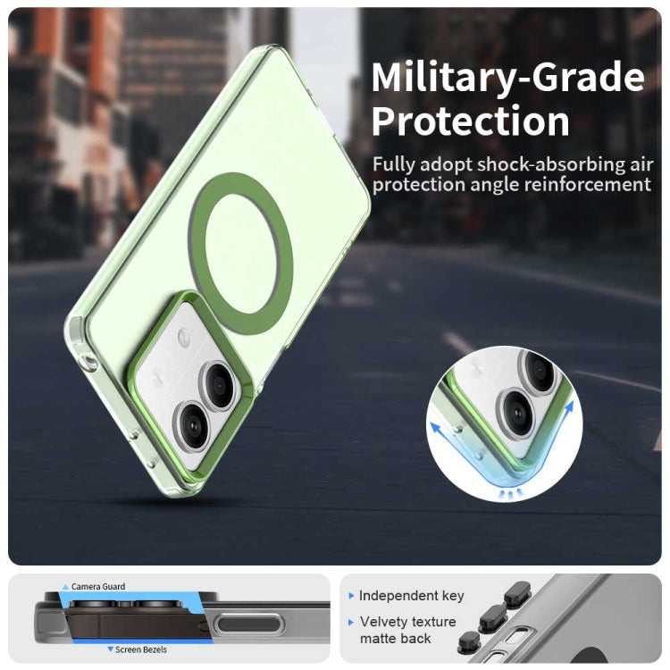 For Redmi Note 13R Pro Candy Magsafe PC Hybrid TPU Phone Case