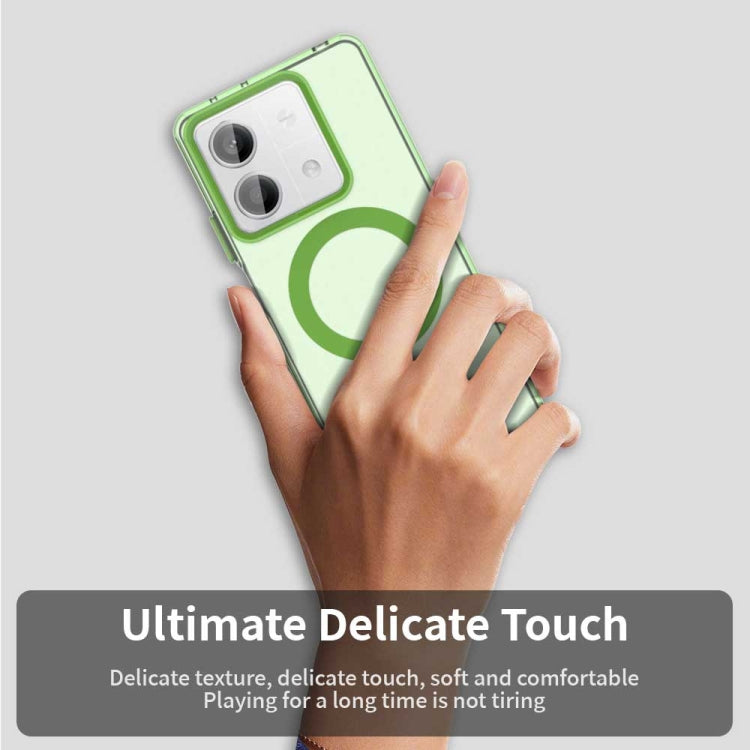 For Redmi Note 13R Pro Candy Magsafe PC Hybrid TPU Phone Case