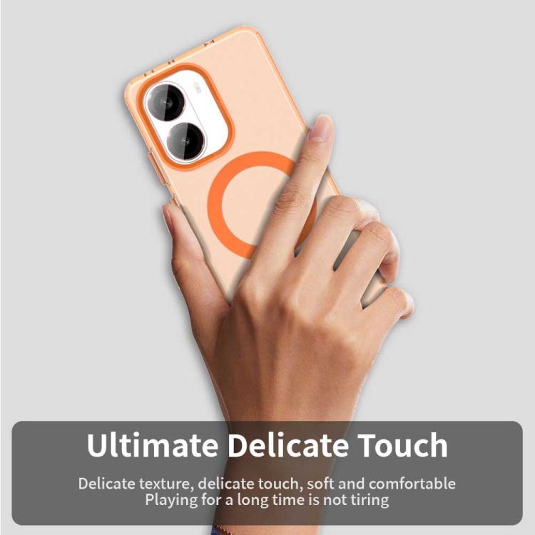 For Redmi Turbo 4 Candy Magsafe PC Hybrid TPU Phone Case