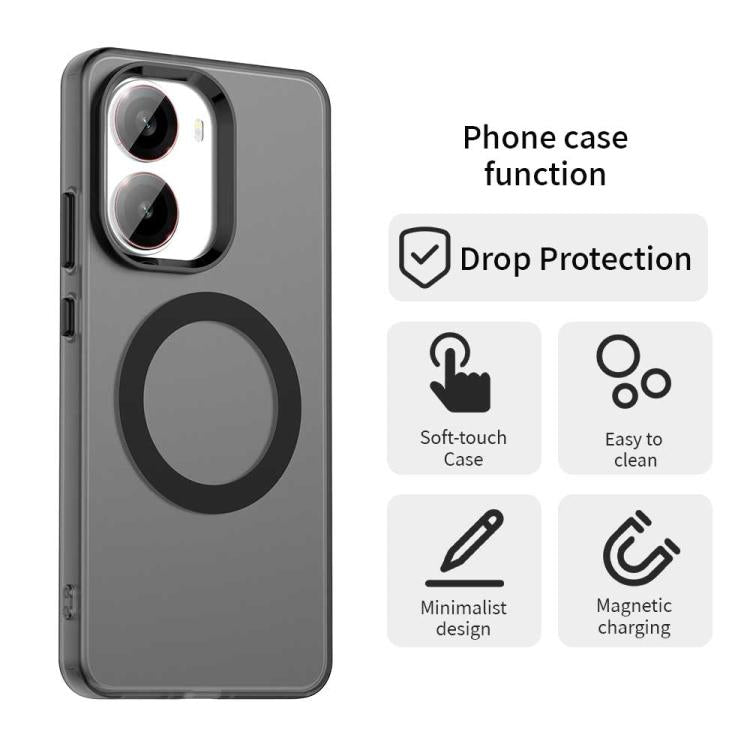 For Redmi Turbo 4 Candy Magsafe PC Hybrid TPU Phone Case
