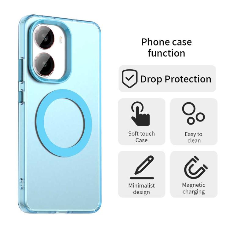 For Redmi Turbo 4 Candy Magsafe PC Hybrid TPU Phone Case