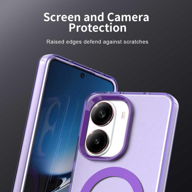For Redmi Turbo 4 Candy Magsafe PC Hybrid TPU Phone Case