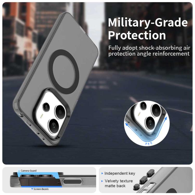 For Redmi Note 14 4G 163.25mm Candy Magsafe PC Hybrid TPU Phone Case