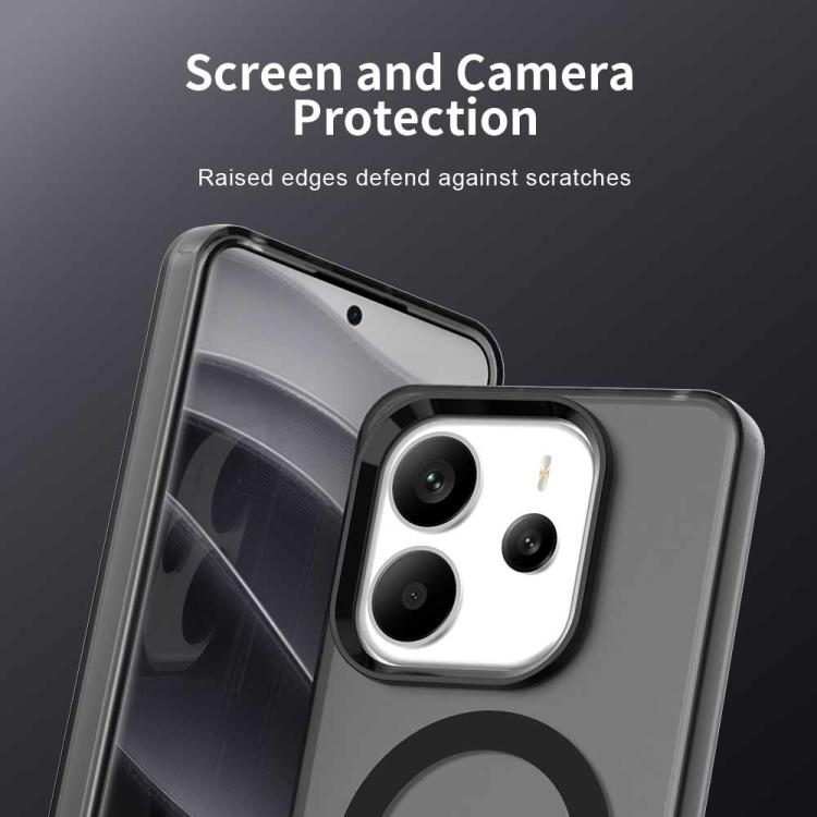 For Redmi Note 14 4G 163.25mm Candy Magsafe PC Hybrid TPU Phone Case