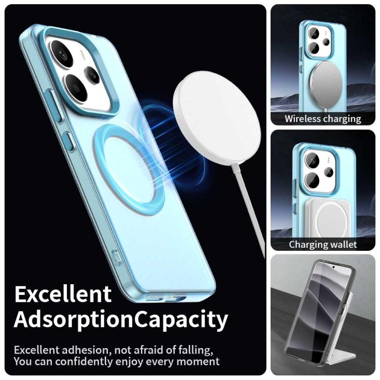 For Redmi Note 14 4G 163.25mm Candy Magsafe PC Hybrid TPU Phone Case
