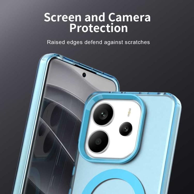 For Redmi Note 14 4G 163.25mm Candy Magsafe PC Hybrid TPU Phone Case