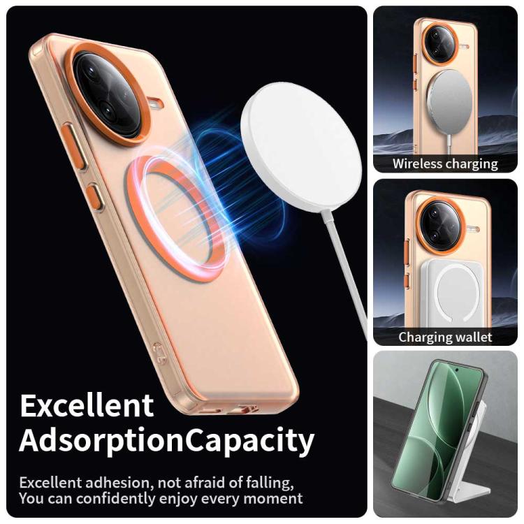 For Redmi K80 Pro Candy Magsafe PC Hybrid TPU Phone Case
