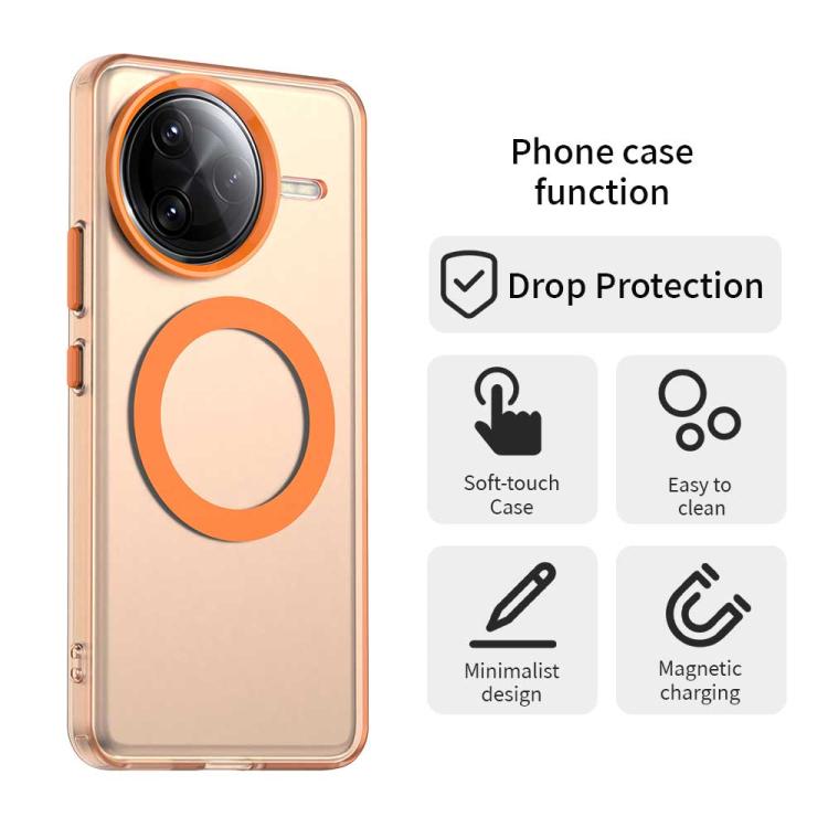 For Redmi K80 Pro Candy Magsafe PC Hybrid TPU Phone Case