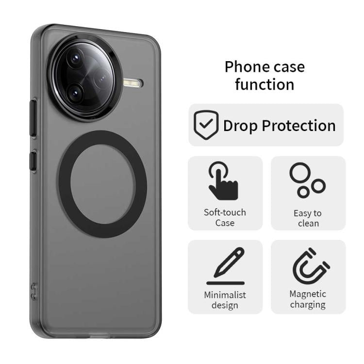 For Redmi K80 Pro Candy Magsafe PC Hybrid TPU Phone Case