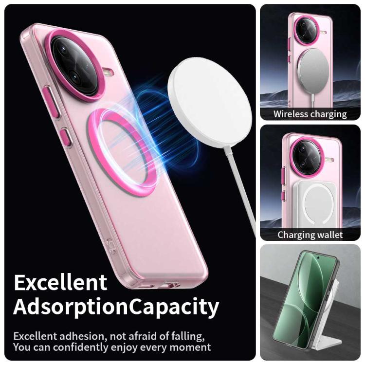 For Redmi K80 Pro Candy Magsafe PC Hybrid TPU Phone Case