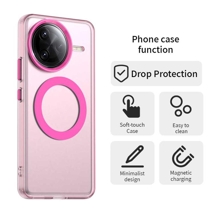 For Redmi K80 Pro Candy Magsafe PC Hybrid TPU Phone Case