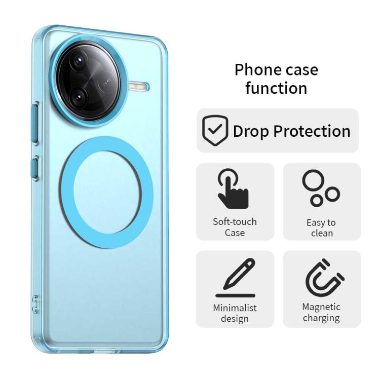 For Redmi K80 Pro Candy Magsafe PC Hybrid TPU Phone Case