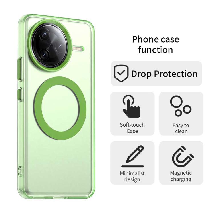 For Redmi K80 Pro Candy Magsafe PC Hybrid TPU Phone Case