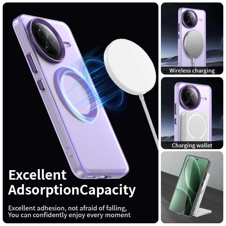 For Redmi K80 Pro Candy Magsafe PC Hybrid TPU Phone Case