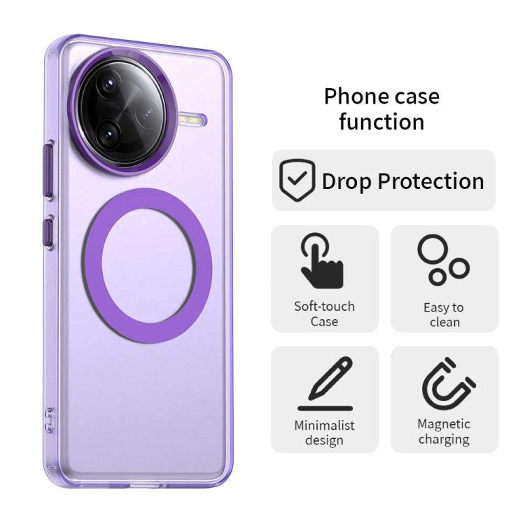 For Redmi K80 Pro Candy Magsafe PC Hybrid TPU Phone Case
