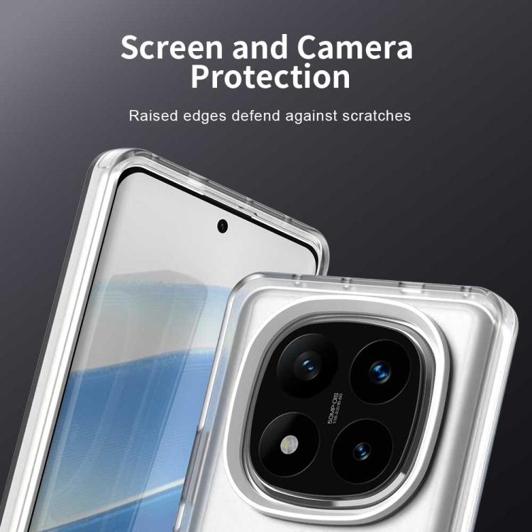 For Redmi Note 14 Pro 4G Candy Magsafe PC Hybrid TPU Phone Case