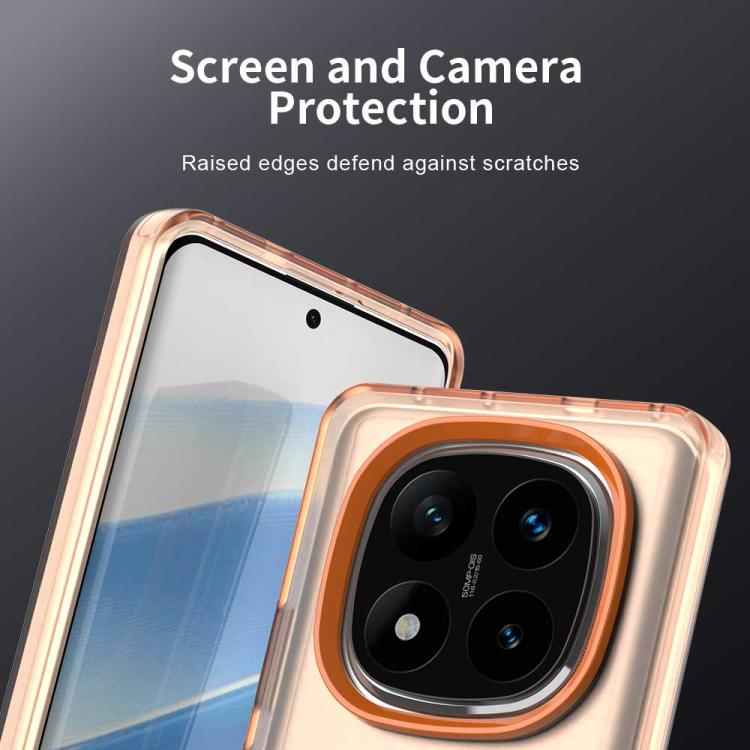 For Redmi Note 14 Pro 4G Candy Magsafe PC Hybrid TPU Phone Case