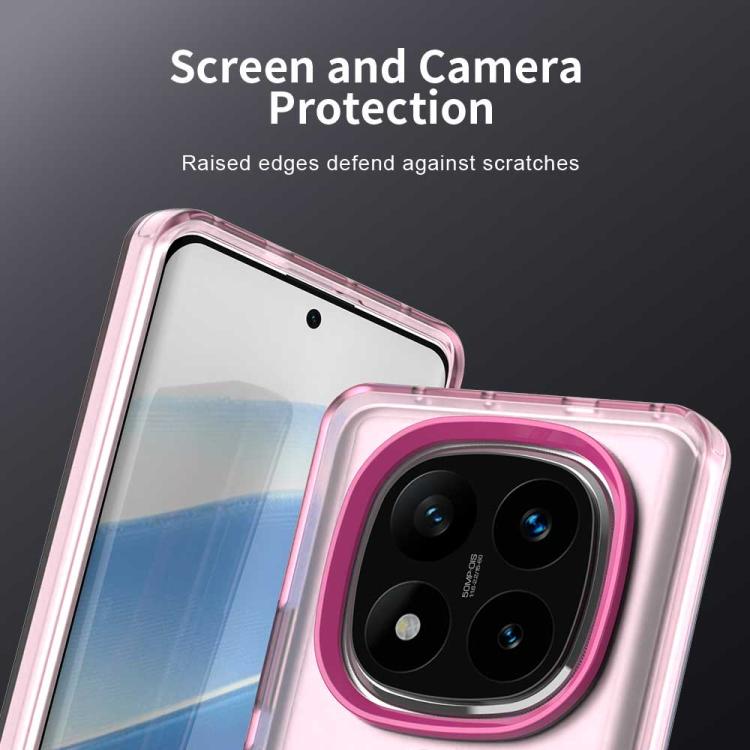 For Redmi Note 14 Pro 4G Candy Magsafe PC Hybrid TPU Phone Case