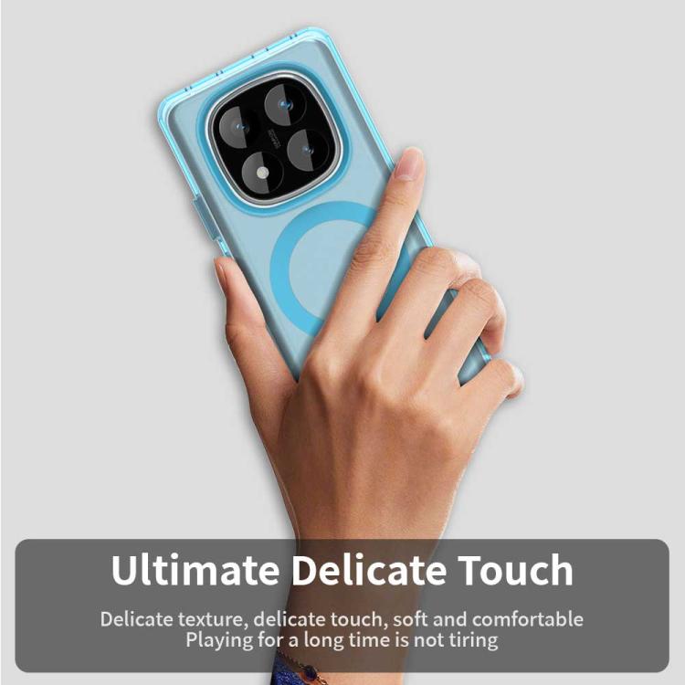 For Redmi Note 14 Pro 4G Candy Magsafe PC Hybrid TPU Phone Case