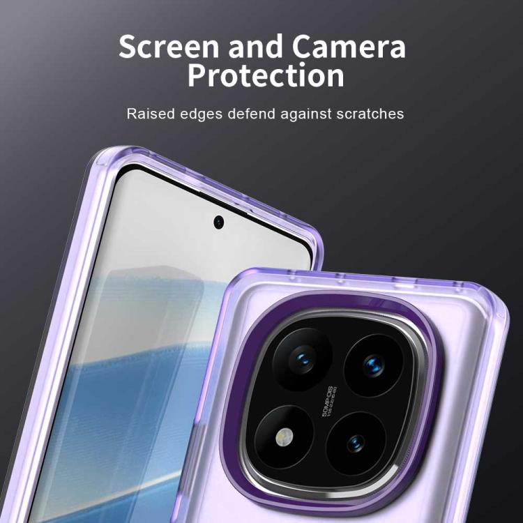 For Redmi Note 14 Pro 4G Candy Magsafe PC Hybrid TPU Phone Case
