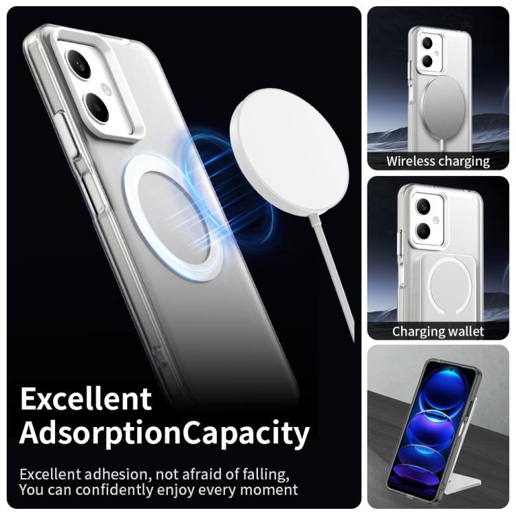 For Redmi Note 12 5G Global / Poco X5 Candy Magsafe PC Hybrid TPU Phone Case