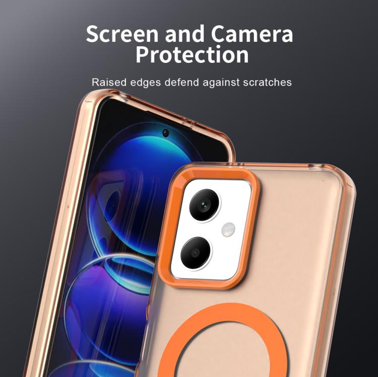 For Redmi Note 12 5G Global / Poco X5 Candy Magsafe PC Hybrid TPU Phone Case