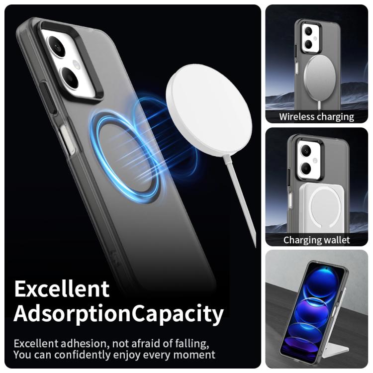 For Redmi Note 12 5G Global / Poco X5 Candy Magsafe PC Hybrid TPU Phone Case