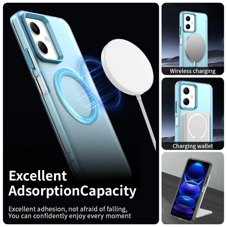 For Redmi Note 12 5G Global / Poco X5 Candy Magsafe PC Hybrid TPU Phone Case