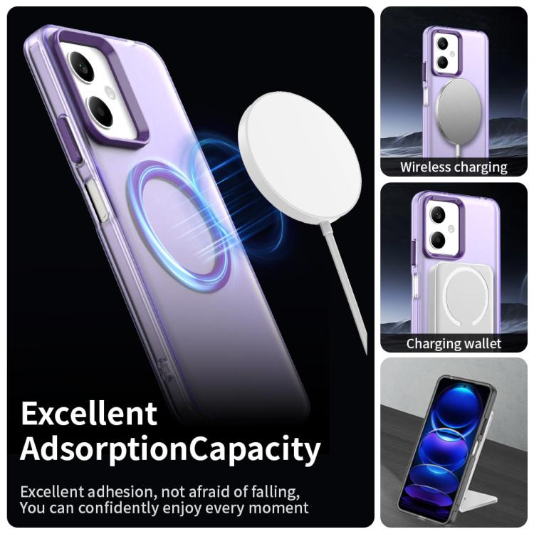 For Redmi Note 12 5G Global / Poco X5 Candy Magsafe PC Hybrid TPU Phone Case