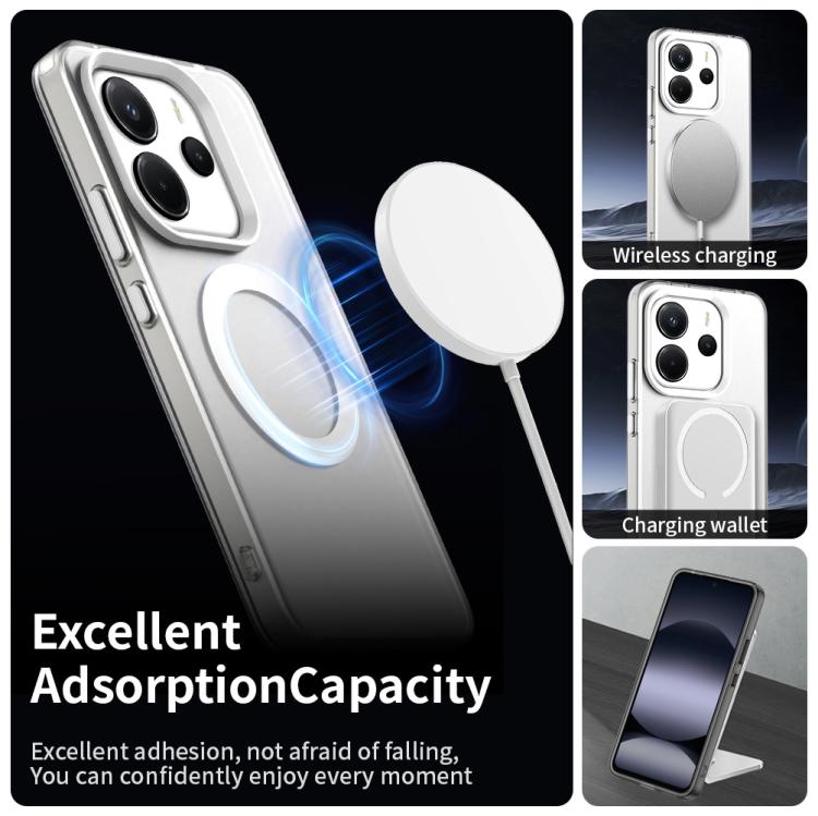 For Redmi Note 14 4G 164.84mm Candy Magsafe PC Hybrid TPU Phone Case
