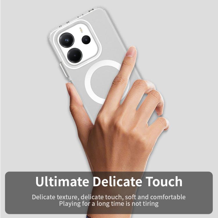 For Redmi Note 14 4G 164.84mm Candy Magsafe PC Hybrid TPU Phone Case