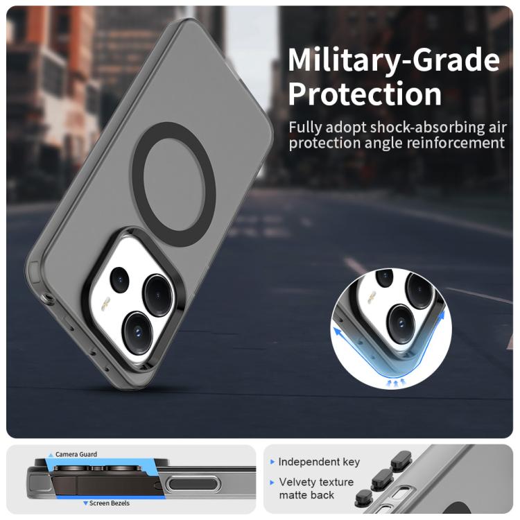 For Redmi Note 14 4G 164.84mm Candy Magsafe PC Hybrid TPU Phone Case