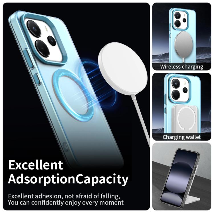 For Redmi Note 14 4G 164.84mm Candy Magsafe PC Hybrid TPU Phone Case