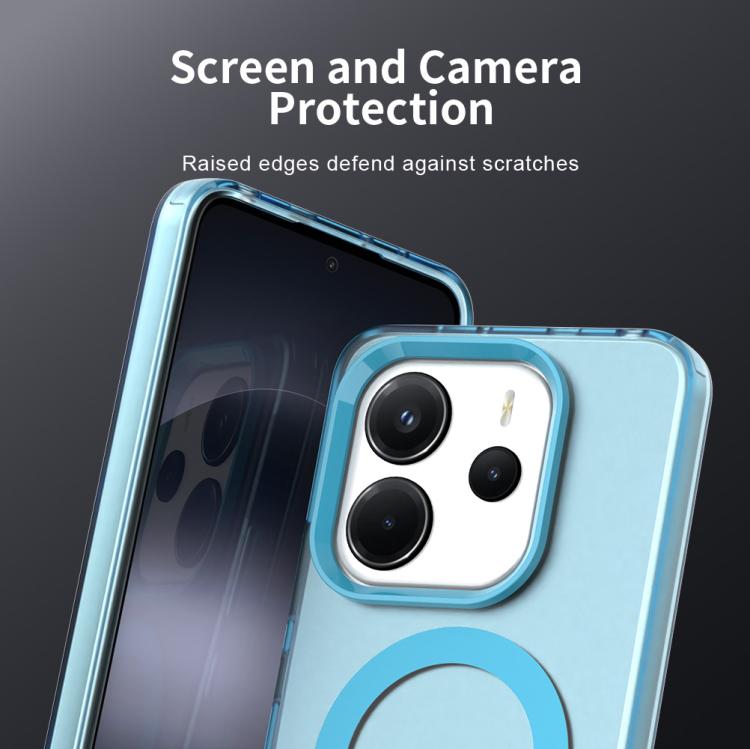 For Redmi Note 14 4G 164.84mm Candy Magsafe PC Hybrid TPU Phone Case