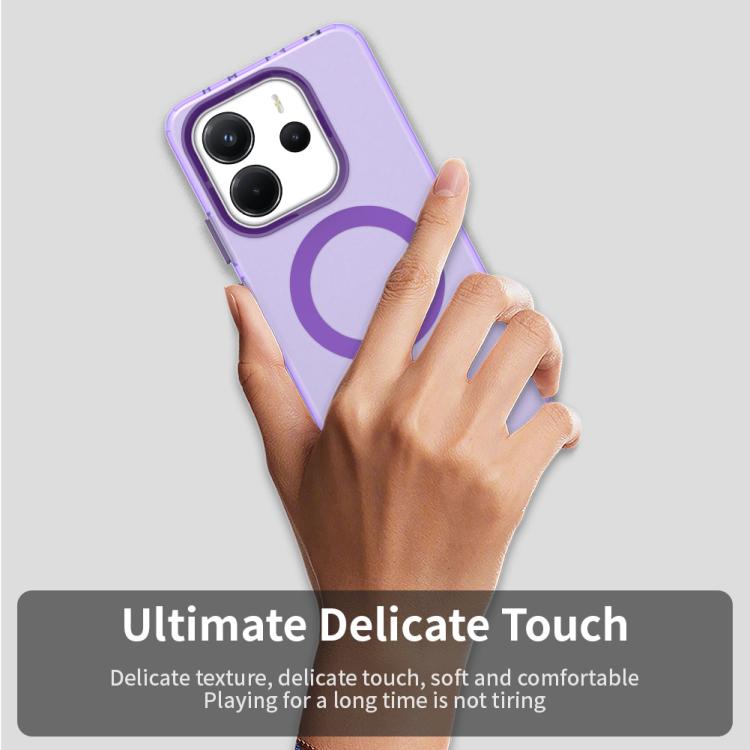 For Redmi Note 14 4G 164.84mm Candy Magsafe PC Hybrid TPU Phone Case