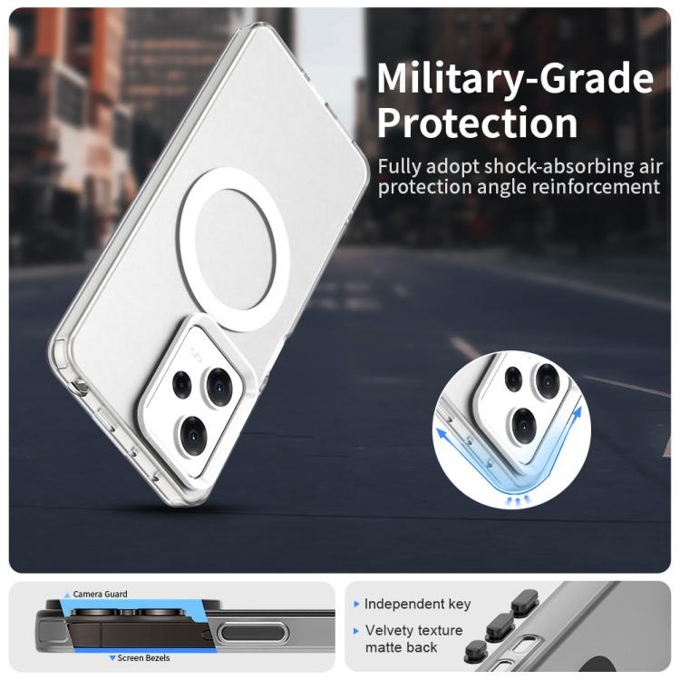 For Redmi Note 12 Pro 5G Global Candy Magsafe PC Hybrid TPU Phone Case