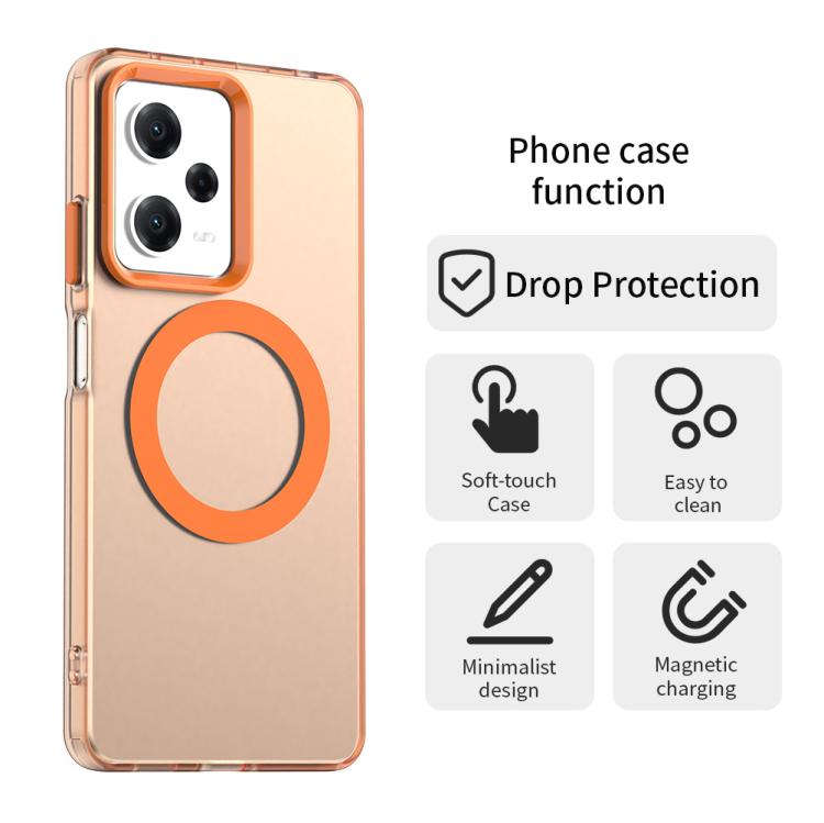 For Redmi Note 12 Pro 5G Global Candy Magsafe PC Hybrid TPU Phone Case