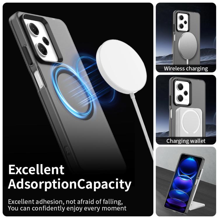 For Redmi Note 12 Pro 5G Global Candy Magsafe PC Hybrid TPU Phone Case