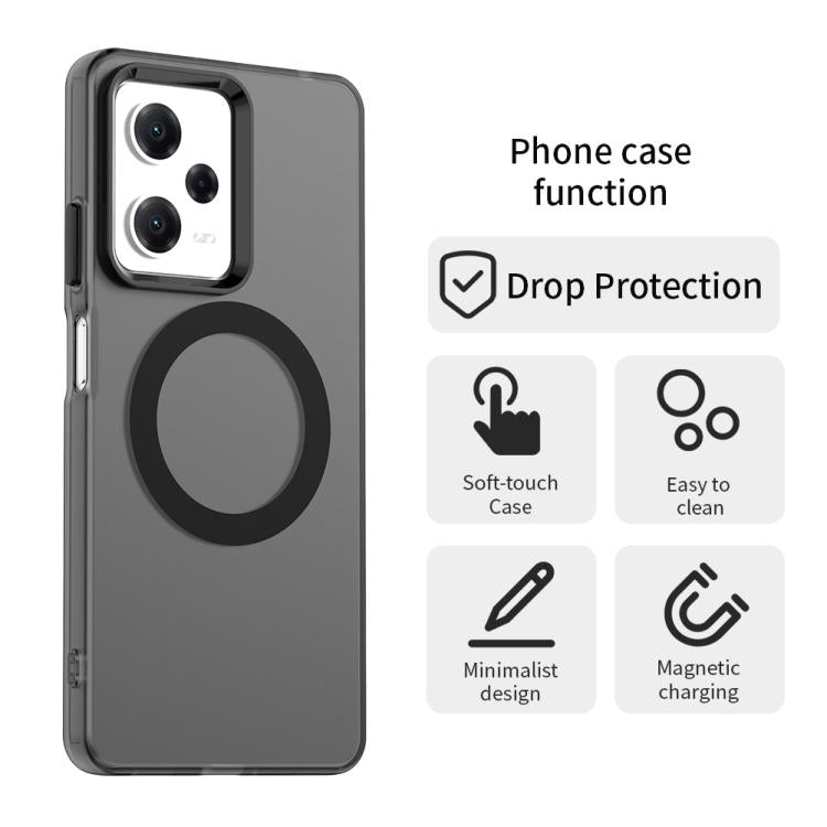 For Redmi Note 12 Pro 5G Global Candy Magsafe PC Hybrid TPU Phone Case